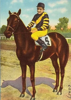 Đô đốc chiến tranh, ngựa đua nổi tiếng với nài ngựa của mình