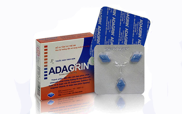 Thuốc Adagrin – Hỗ Trợ Điều Trị Rối loạn cương dương và Rối loạn cương dương