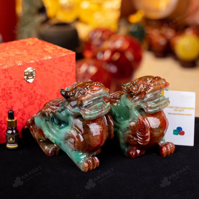 Tỳ Hưu nổi bật với vẻ ngoài uy nghi